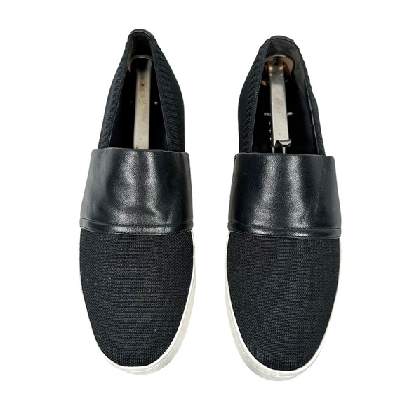 VINCE Ward Knit & Leather Contrast Slip-On Shoe - Picture 5 of 11